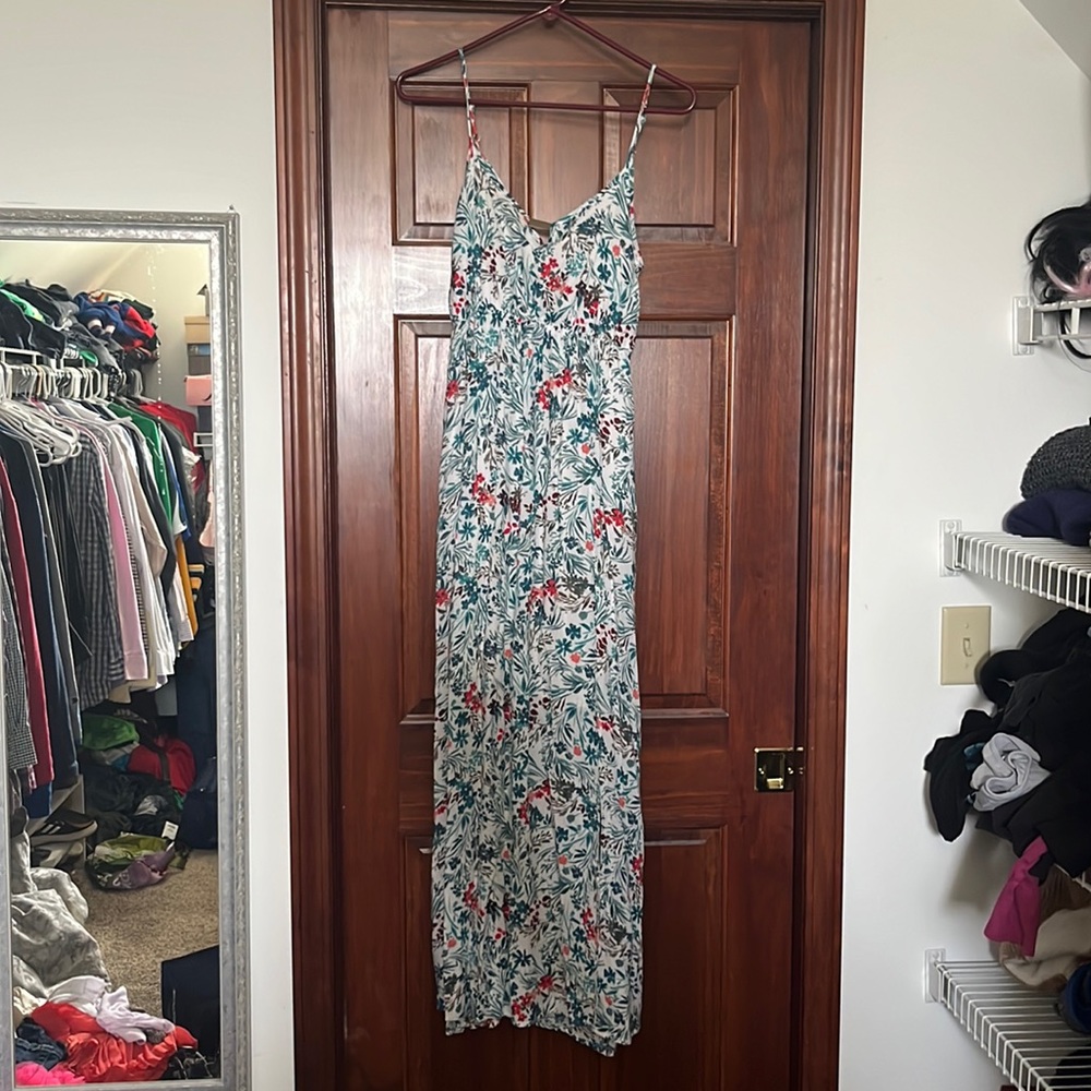 Maxi maternity dress